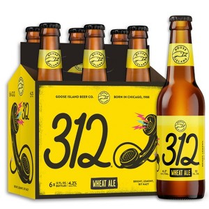 Goose Island 312 Urban Wheat Ale Beer - 6pk/12 fl oz Bottles - 1 of 4