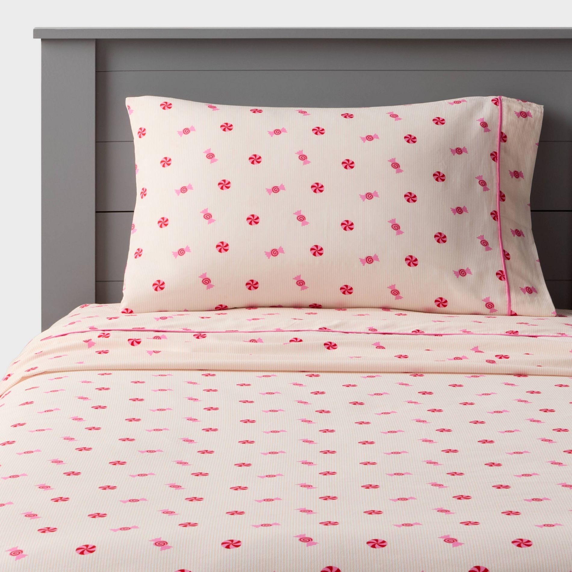 Candy Stripes Kids' Cotton Sheet Set - Pillowfort™