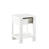 NicBex 15.75" Rattan Nightstand with 1 Drawer and Open Storage Bedside Table End Table for Living Room, Bedroom - 3 of 4