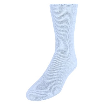 Dr. Scholl's Men's Ultimate Cozy Gripper Non-Slip Grip Cozy Comfort Crew Socks, 2 Pair Pack