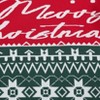 BLUEMING Mens Christmas Sweater Pullover Ugly Festive Crew Neck Sweater with Snowflakes Pattern Holiday Sweater - 4 of 4