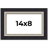 PosterPalooza | Photo Size Embellished Black Picture Frame - UV Acrylic, Foam Board Backing, Hanging Hardware - 2 of 4