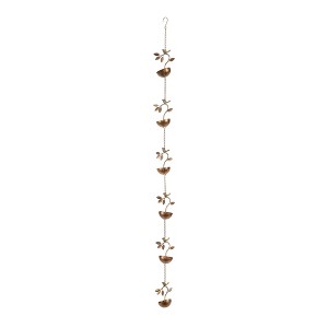 Melrose Bird Branch Rain Chain 70"L - 1 of 4