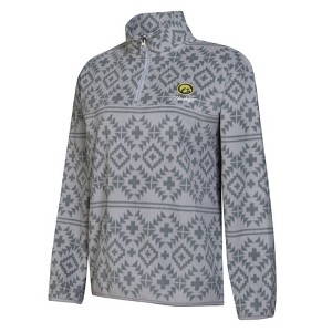 NCAA Iowa Hawkeyes Women's Quarter Zipped Fleece Sweatshirt - 1 of 3