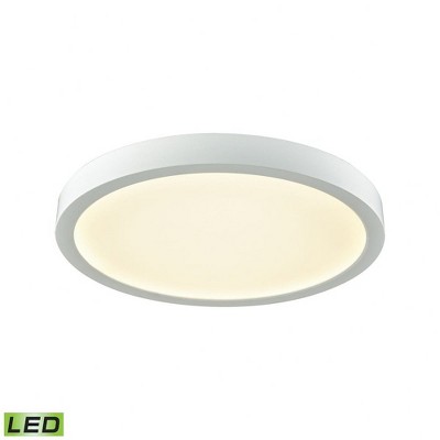 Thomas Lighting Titan 1 - Light Flush Mount in  White