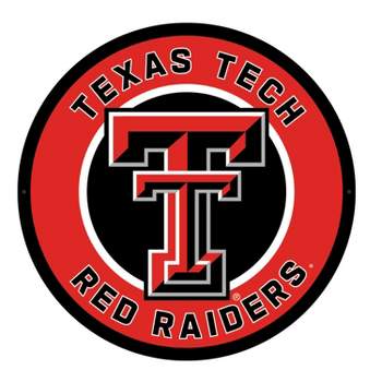 Evergreen Ultra-Thin Edgelight LED Wall Decor, Round, Texas Tech University- 23 x 23 Inches Made In USA