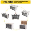 Aivituvin Wooden Dog Crate with Folding Design | Strong Iron Door-AIR100/100-B - 2 of 4