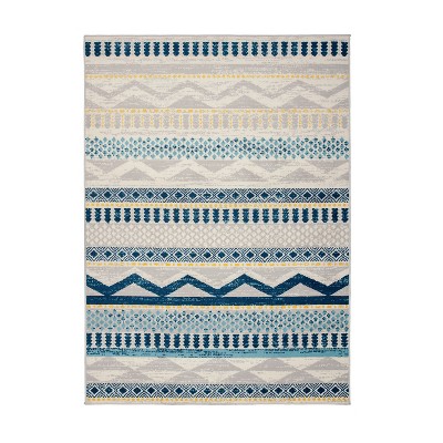 World Rug Gallery Boho Geometric Area Rug