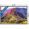 Trends International Wonders of the World - Machu Picchu Framed Wall Poster Prints - 3 of 4