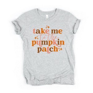 The Juniper Shop Pumpkin Patch Stars Kids Short Sleeve Tee - 1 of 2