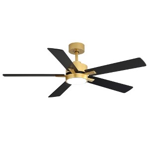 Airsurfer 52 Inch Ceiling Fan with Light and Remote Control - 1 of 4