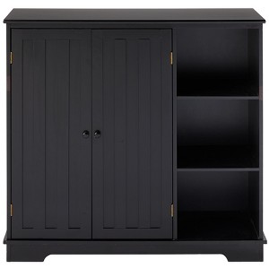 The Lakeside Collection Beadboard Wooden Storage Cabinets - 1 of 4