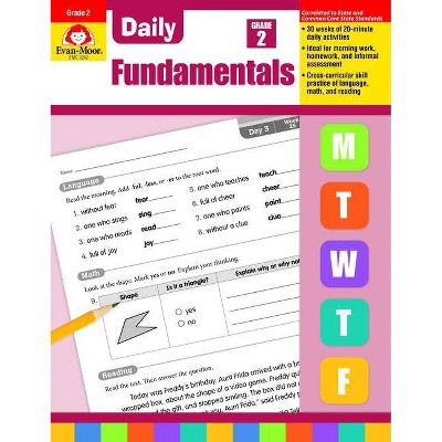 Daily Fundamentals, Grade 2 - by  Evan-Moor Educational Publishers (Paperback)