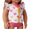 Our Generation Love to Swim Heart-Print Life Vest Outfit for 18" Dolls - 4 of 4