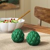 Stoneware Artichoke Salt and Pepper Shaker - Threshold™ - 2 of 3