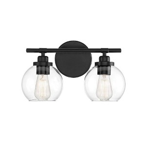 Savoy House Carson 2 - Light Vanity in  Matte Black - 1 of 4