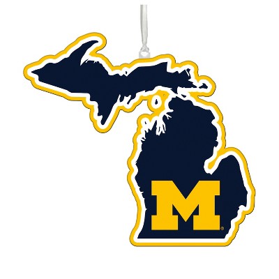 Evergreen University of Michigan, State Ornament