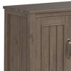 Rowan 72" TV Stand for TVs up to 80" Smoky Brown - Wyndenhall: Contemporary Media Console with Drawers - 4 of 4