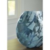 Signature Design by Ashley Cartshaw 11.75" Glass Vase, Iridescent Teal Finish - 3 of 4