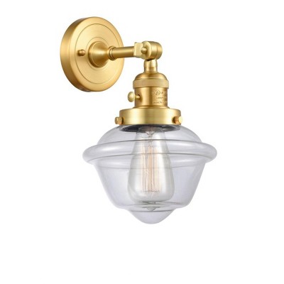 Oxford - 1 Light Wall Sconce In Traditional Style-12 Inches Tall and 7.5 Inches Wide