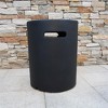 Elementi 20" Propane Tank Cover Concrete Hideaway Table for 20 lb Tank – Black - 2 of 4