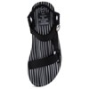 Ladies Nightmare Before Christmas Sandals - Ladies Classic Jack Skellington Double Strap Sandals - Disney Slip On Slides Shoes - 4 of 4