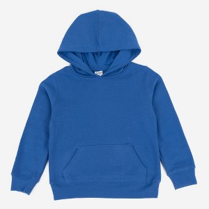 Leveret Kids Hooded Sweatshirt - Kids Hoodie Pullover Sweatshirt- With Kangaroo Pocket - Classic Solid Color - 1 of 4