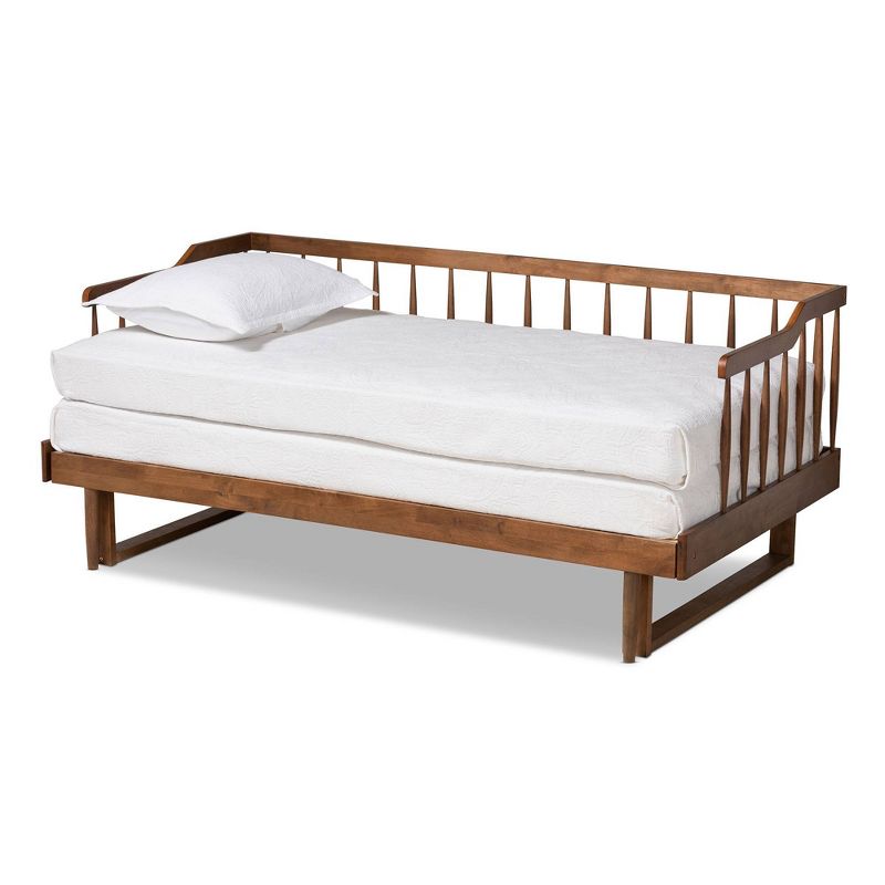 Twin to King Muriel Expandable Spindle Daybed - Baxton Studio, 3 of 12
