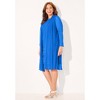 Catherines Women's Plus Size Beaded Trim Jacket Dress Set - 4 of 4