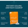Cleanwaste Medical Nausea Vomit Bag with Microban, Filled with Absorbent Instant Gelling Powder, Neutralize Odors, Leak Resistant - 4 of 4