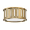 Crystorama Lighting Kendal 2 - Light Flush Mount in  Vibrant Gold - 4 of 4