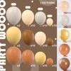PartyWoo Balloon Arch Kit Brown Tan Neutral Boho 18 12 10 5 Inch 100 pcs - 2 of 4