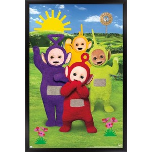 Trends International Teletubbies - Time For Teletubbies Framed Wall Poster Prints - 1 of 4