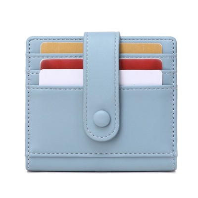 BEAFUP RFID Blocking Women's Wallet - PU Leather Slim Card Holder with 14 Card Slots & 1 Bill Compartment for Travel, Daily Use