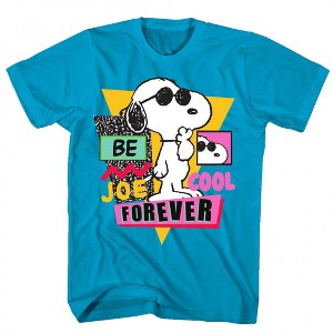 Adult Peanuts Snoopy Dog Be Joe Cool Forever T-Shirt - 1 of 2
