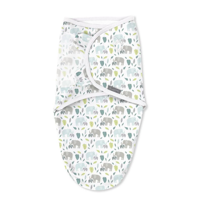 SwaddleMe by Ingenuity Comfort Pack Baby Elephant Baby Swaddle Wrap - S - 0-3 Months - 3pk, 2 of 8