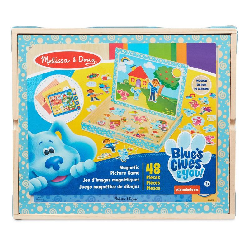 Melissa &#38; Doug Blues Clues &#38; You! Wooden Magnetic Picture Game, 4 of 11