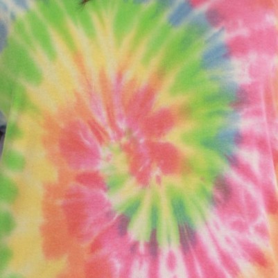 tie dye pastel bright