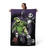 Disney The Nightmare Before Christmas Make You Scream Wall Hanging Tapestry 40X57 inches - 2 of 4