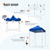 EAGLE PEAK 5x5ft Easy Setup Pop Up Canopy Folding Tent Sun Shelter UV50+ - 3 of 4