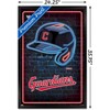 Trends International MLB Cleveland Guardians - Neon Helmet 23 Framed Wall Poster Prints - 3 of 4