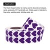 Unique Bargains Self-Adhesive Heart Decorations Sticker for Envelope Wedding 2000 Pcs - 3 of 4