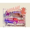 Car Fanatic Miami Muscle Car Adult Short Sleeve Tee - 2 of 2