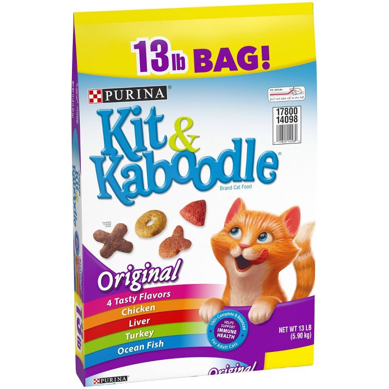 Kit & Kaboodle Original Adult Complete & Balanced with Chicken Flavor Dry Cat Food, 5 of 8