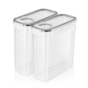 Sorbus Food Dispenser Containers - For Kitchen Organization - Store Pasta, Cereal, Dry Foods, and More -BPA Free (Medium to Large) - 1 of 4