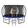 Outdoor Trampoline 14FT Big Trampoline With Inner Safety Enclosure Net, Ladder, PVC Spring Cover Padding - 2 of 4