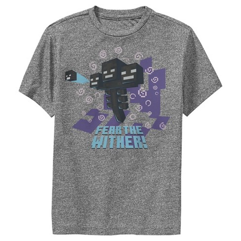 Boy's Minecraft Fear the Wither Performance Tee - image 1 of 4