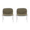 Christopher Knight Home Gudrun Outdoor Polypropylene Club Chair with Water-Resistant Cushion (Set of 2) - 2 of 4