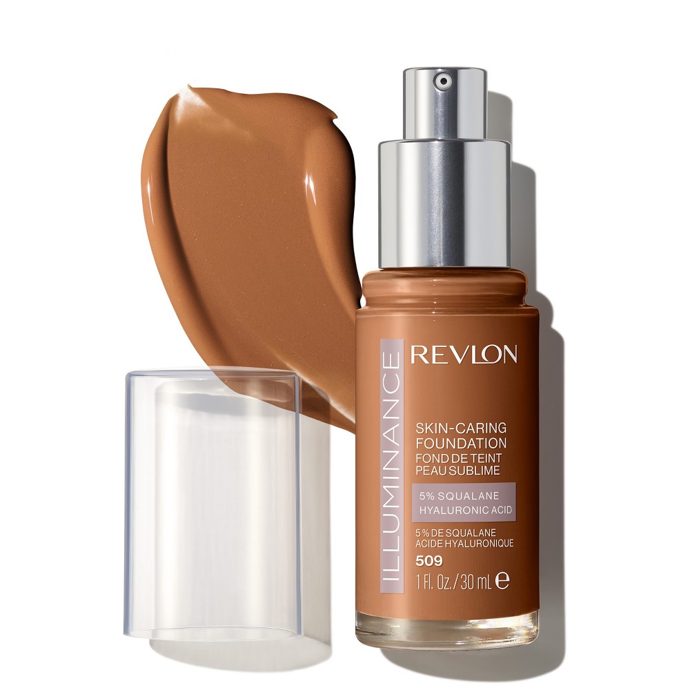 Photos - Other Cosmetics Revlon Illuminance Skin-Caring Foundation - Sandalwood - 1 fl oz 
