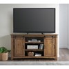 Chesapeake Solid Wood TV Stand Natural Brown Finish - Martin Svensson Home - 4 of 4